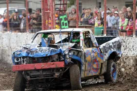 Modified Demolition Derby Cars