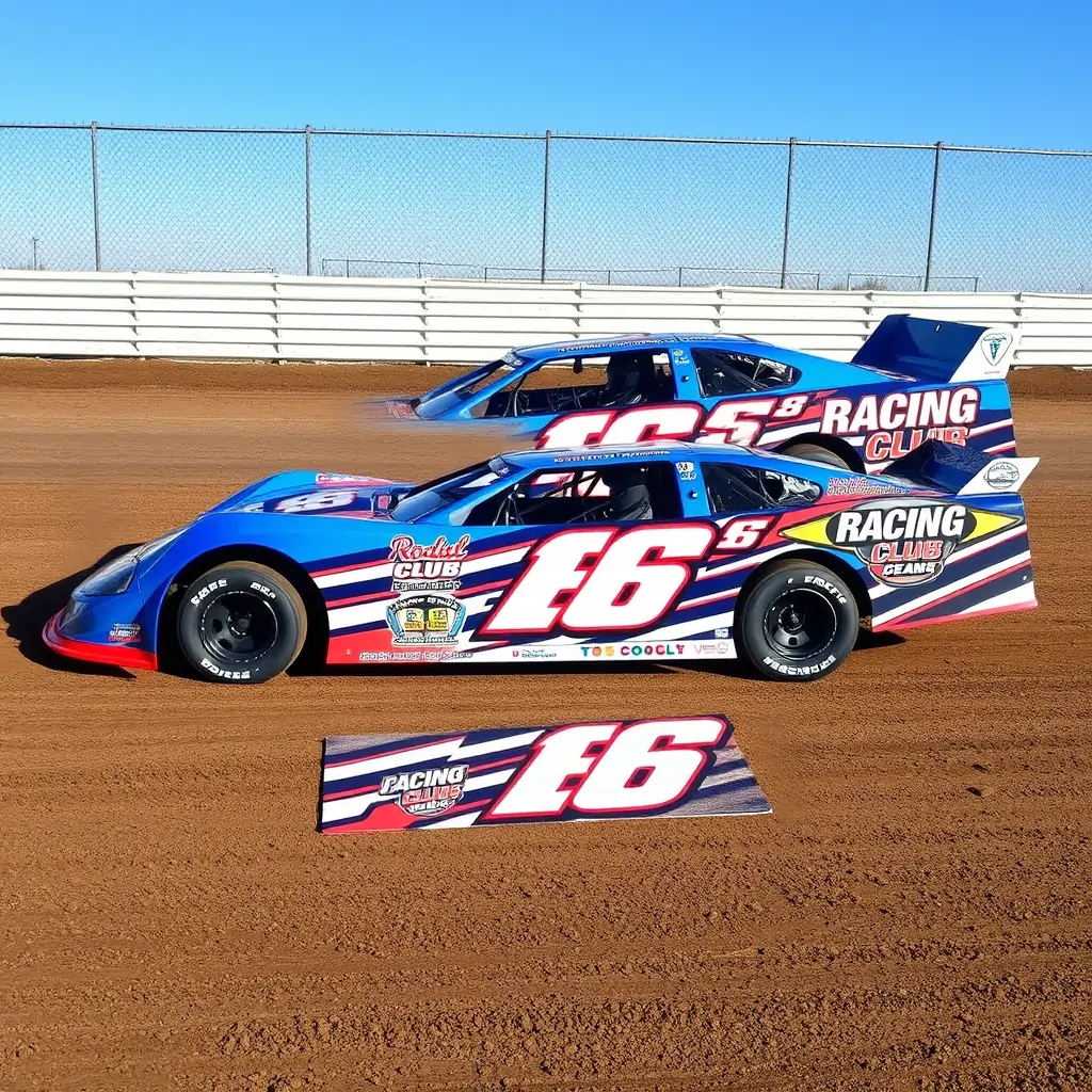 Dirt Modified Race Car Wraps